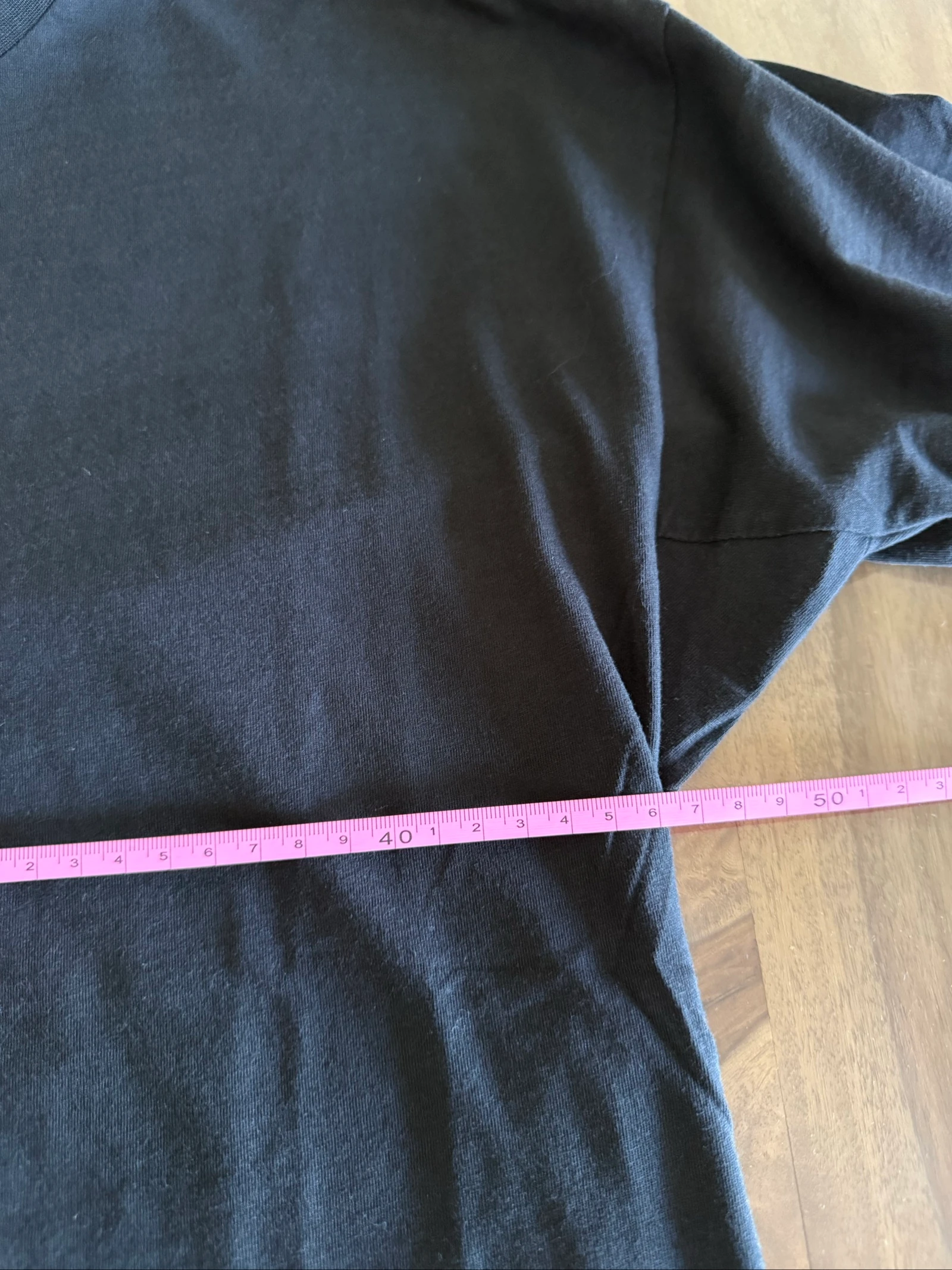 Men's Adidas S vintage black t-shirt – 3 stripes – Perfect condition – photo 11